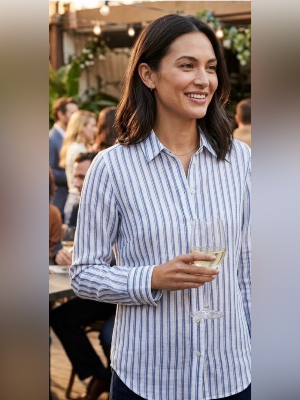 UNTUCKit Whalen Shirt 100% Linen 4 NWT